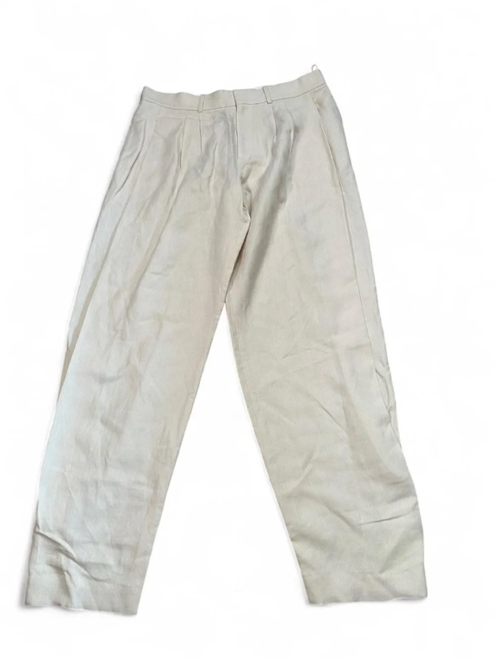 Ralph Lauren Purple Label Men’s Beige Linen Jonathan Pants Size 32x30